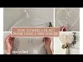 How to make a Heart Frame using a Wire Hanger for your DIY Projects