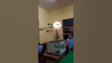 Mechanical model of Solar system🌌🌍 #shorts #viral #solarsystem
