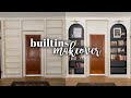 Builtins Makeover | How I Added Arches to our Builtin Bookshelves