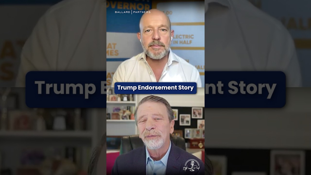 Steve Hilton shares the story of getting Trump‘s endorsement to be California’s governor | 13th&Park
