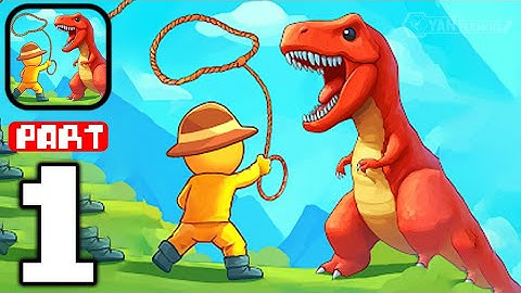 Dino Hunter - Gameplay Walkthrough Part 1 Hunting Wild Dinosaurs (iOS,Android)