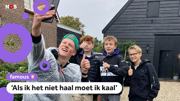 YouTuber Harm loopt 1000 kilometer voor het goede doel