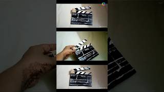 Diy Cardboard crafts | Cardboard crafts | How to make a clapperboard #shorts #cardboard #shortsfeed