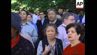 World Bank staff evacuated after electrical fire on street outside