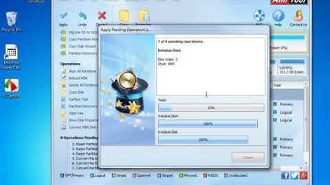 Convert Simple volume to primary partition with MiniTool Partition Wizard