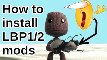 LittleBigPlanet 2 Tutorial : How to install .mod files with a modded PS3