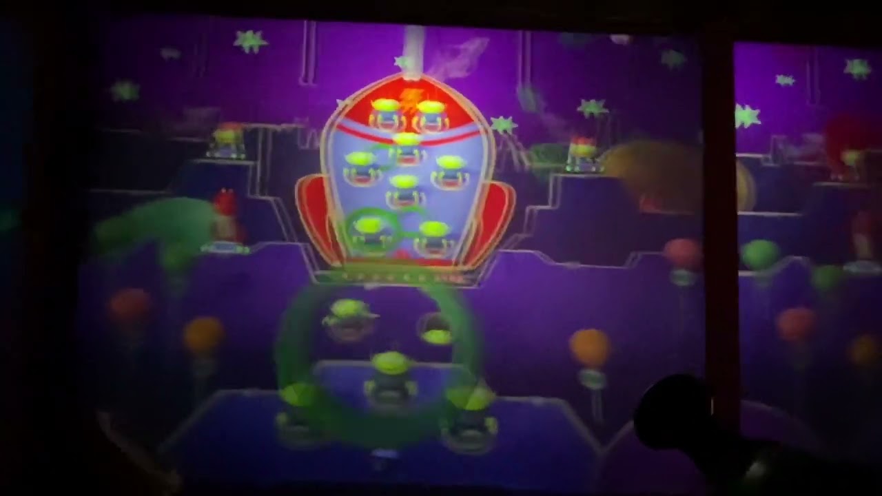 Toy Story Midway Mania Full Ride at Disney California Adventure Park 2022