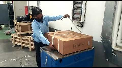 Strapping Machine for Big Boxes 📦