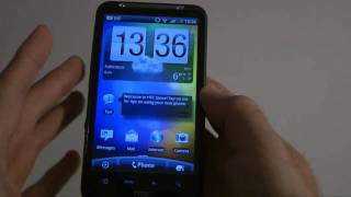 HTC Desire HD Unboxing Product Tour & Initial Set-up screenshot 2
