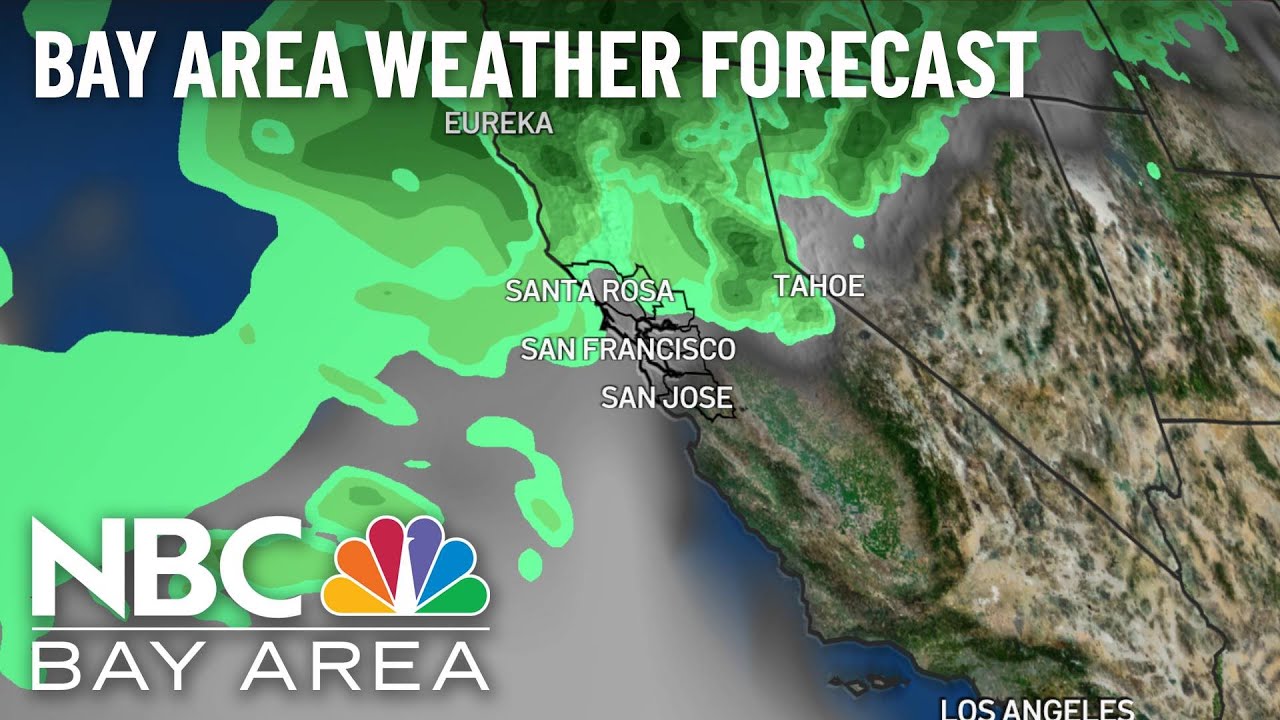 Bay Area Forecast: Record Temps Drop With Shower Chance - YouTube