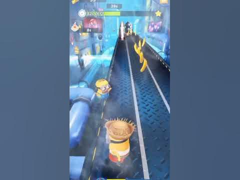 Minion rush funny 🤣 fire 🔥from the hole 🕳️ in golden 🎓#youtubeshort # ...