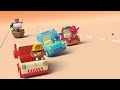 The crazy race  new cartoon for kids  oggy oggy kitty compilation