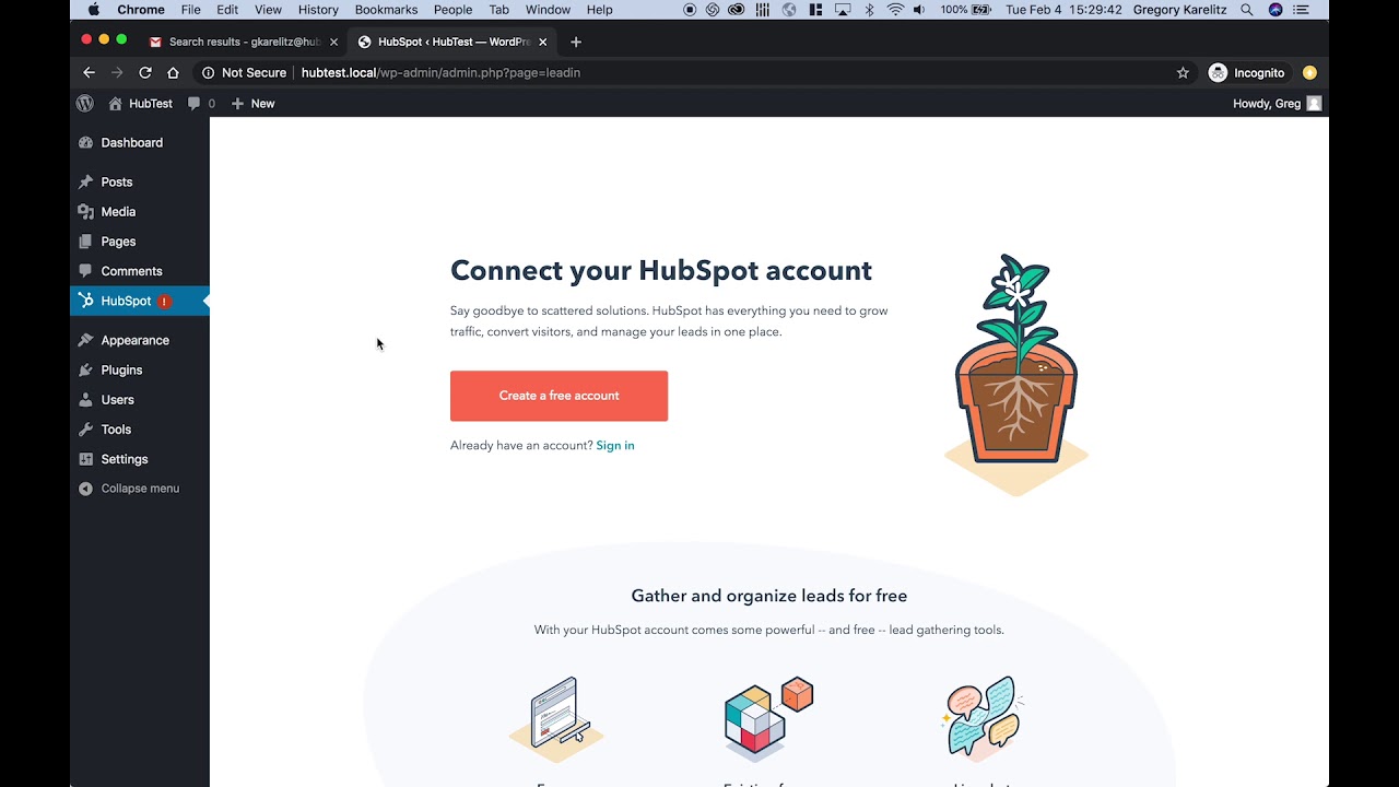 How to Install & Activate the HubSpot WordPress Plugin