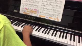 Piano lesson practice - Sinfonia g minor bwv 797 JS Bach
