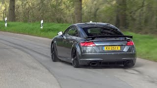650HP Crooke Tuning Audi TT-RS 8S with Decatted Exhaust - Accelerations & Drag Races !