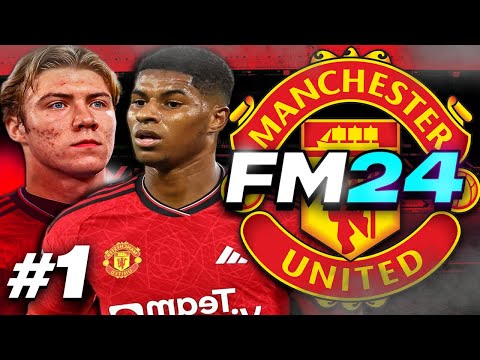 BETTER THAN EAFC 24! FM24 Manchester United Rebuild Ep1 | Football Manager 2024 Career Mode