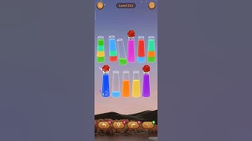 511 level Water sort - color sort game #gameshorts #watercolor #asmr #gameplay #shorts #play