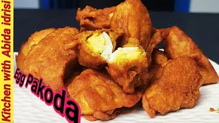 Egg Pakoda Recipe | kitchen with Abida idrisi | Ramadan Special recipe | Anda Pakoda Recipe