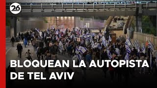 israel-manifestantes-bloquearon-la-autopista-de-tel-aviv