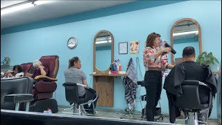 I am working in hair&nails salon video recording May 13