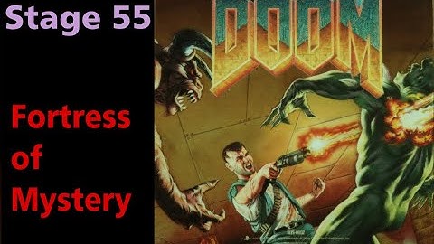 Ultimate Doom Fortress of Mystery (100%) Stage 55 - Secret Level - PSX Walkthrough