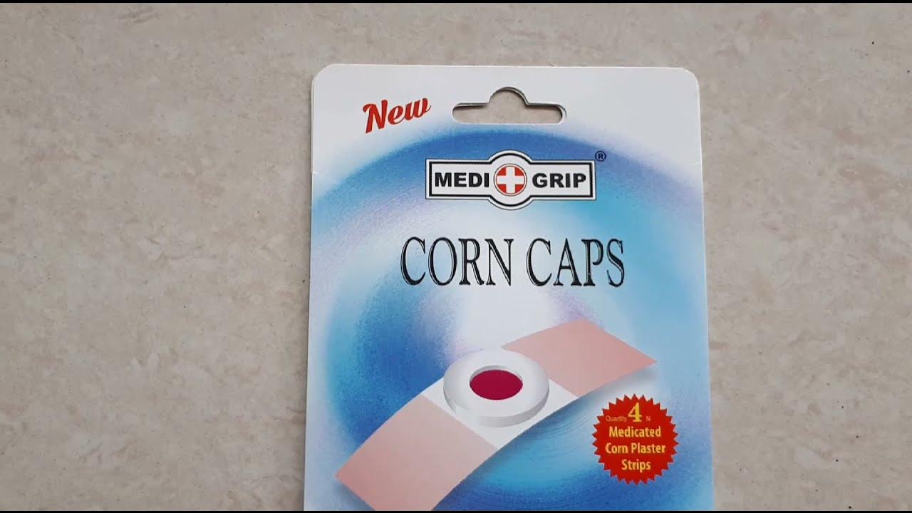 How to use corn caps? (Corn caps for corns & calluses / warts) YouTube