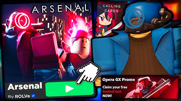 ARSENAL OPERA GX EVENT! HOW TO GET Overtone Skin, R.A.M Melee Weapon, Kill Effect & More! (ROBLOX)