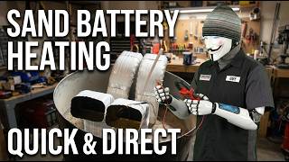 Sand Battery Heaters How To Build DIY Solar Powered Heat Drums Batteries Elements For Home Heating