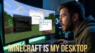  I Turned Minecraft Into My Linux Desktop
