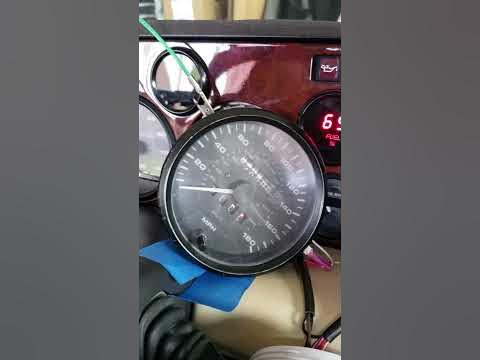 Old Caerbont Speedometer Lotus Esprit S4s 20190515 - YouTube