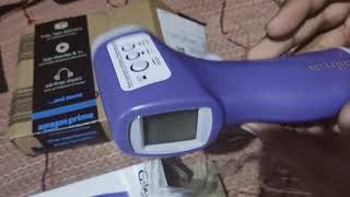 GILMA INFRARED THERMOMETER Unboxing