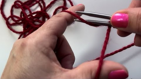 Improved Judy’s Magic Cast-On  & How to Use it as a Provisional Cast-on