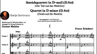 Schubert/Mahler - String Quartet "Death and the Maiden" (1824) arr. for String Orchestra