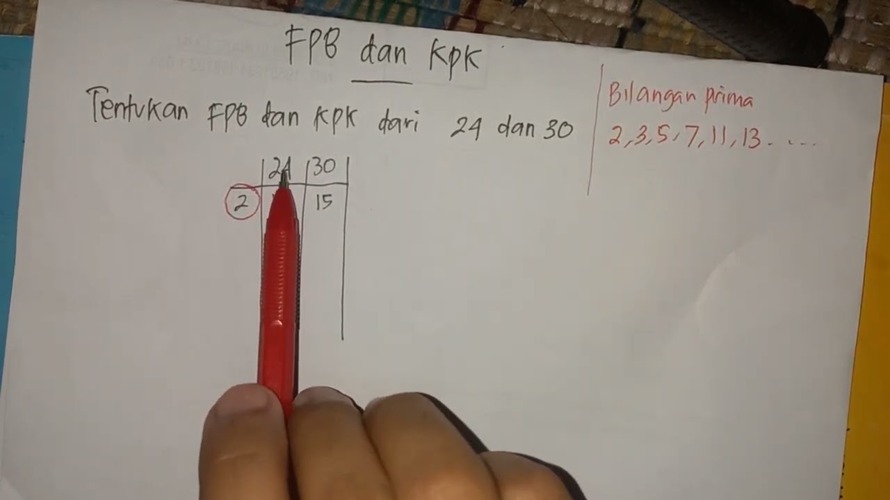 FPB KPK dari 24 dan 30