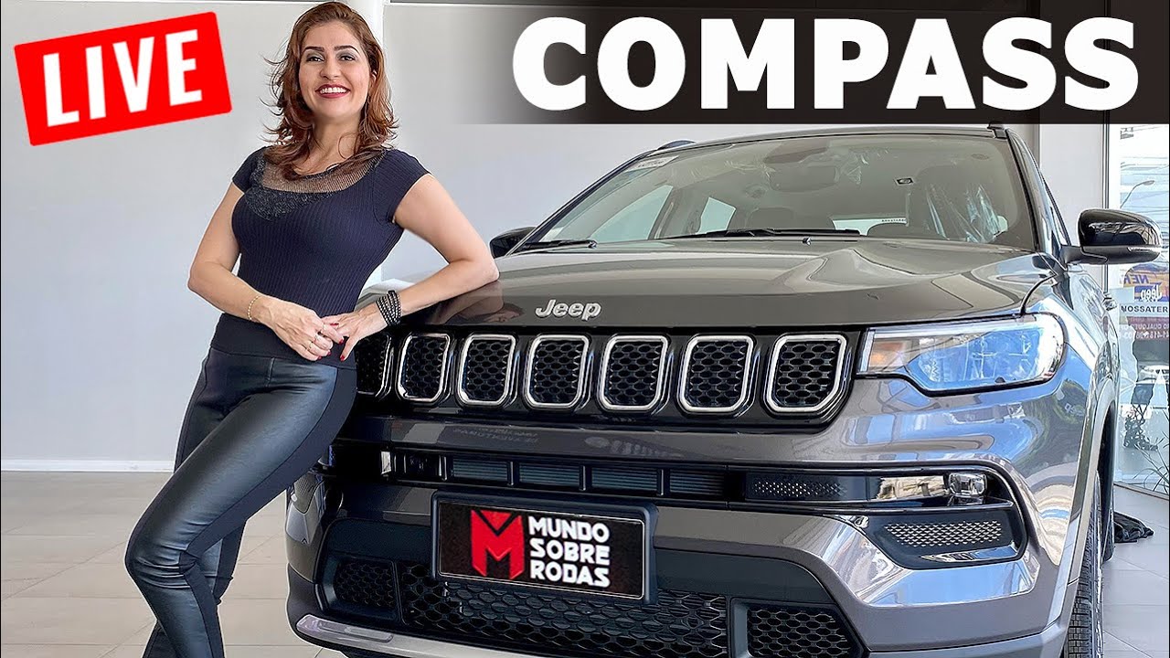 Novo Jeep Compass 2022 Longitude T270 Preço, consumo e equipamentos