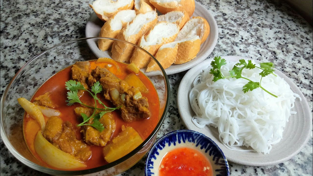Cách nấu CARI SƯỜN NON Nước Cốt Dừa Miền Tây – Món Ăn Ngon Mỗi Ngày