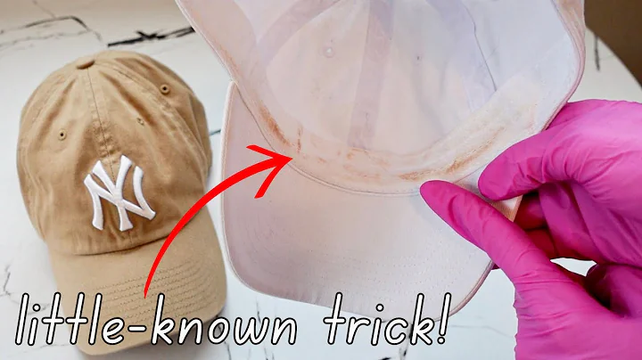 The Best Way to Clean Your Hats Like a Pro! *Miracle Trick* (Remove Stains + Sweat)