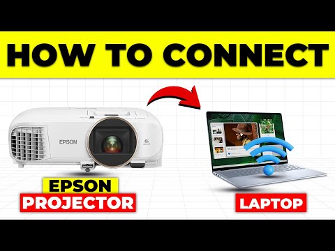 How To Connect Epson Projector To Laptop Using Wifi Setup Epson Projector With Laptop Using Wifi