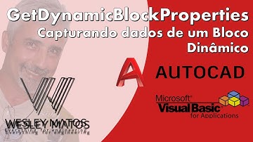 Capturando Dados de um Block Dynamic com VBA- Autocad
