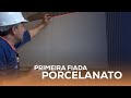 A melhor maneira de assentar a primeira fiada de porcelanato (garantido)