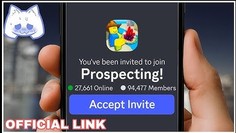 Prospecting Roblox Official Discord Server Link (2025)  #discord #roblox #discordserver 