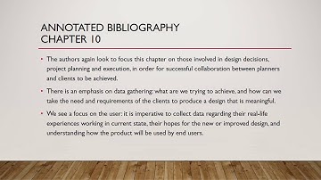 CHIM 307 Annotated Bibliography Week 3 Readings