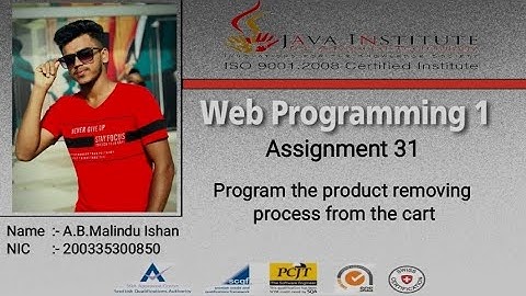 Program the product removing process from the cart | Web Project | Task 31
