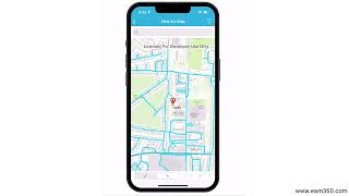 Annotated Map Feature of EAM360 Mobile App