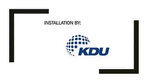 Maritime Training Simulator Installation by KDU Group