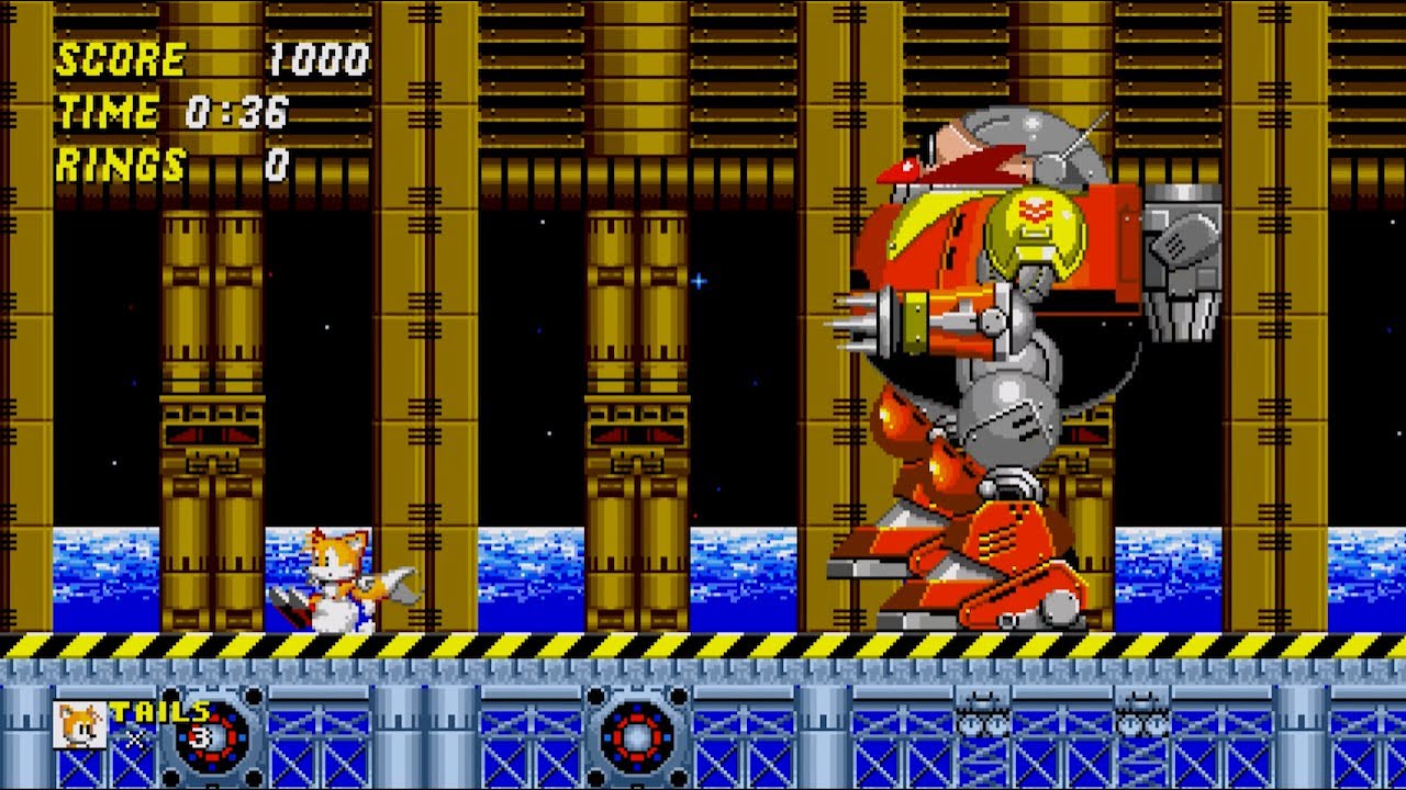 Sonic Classic Heroes - Sonic following Tails - Death Egg/Ending