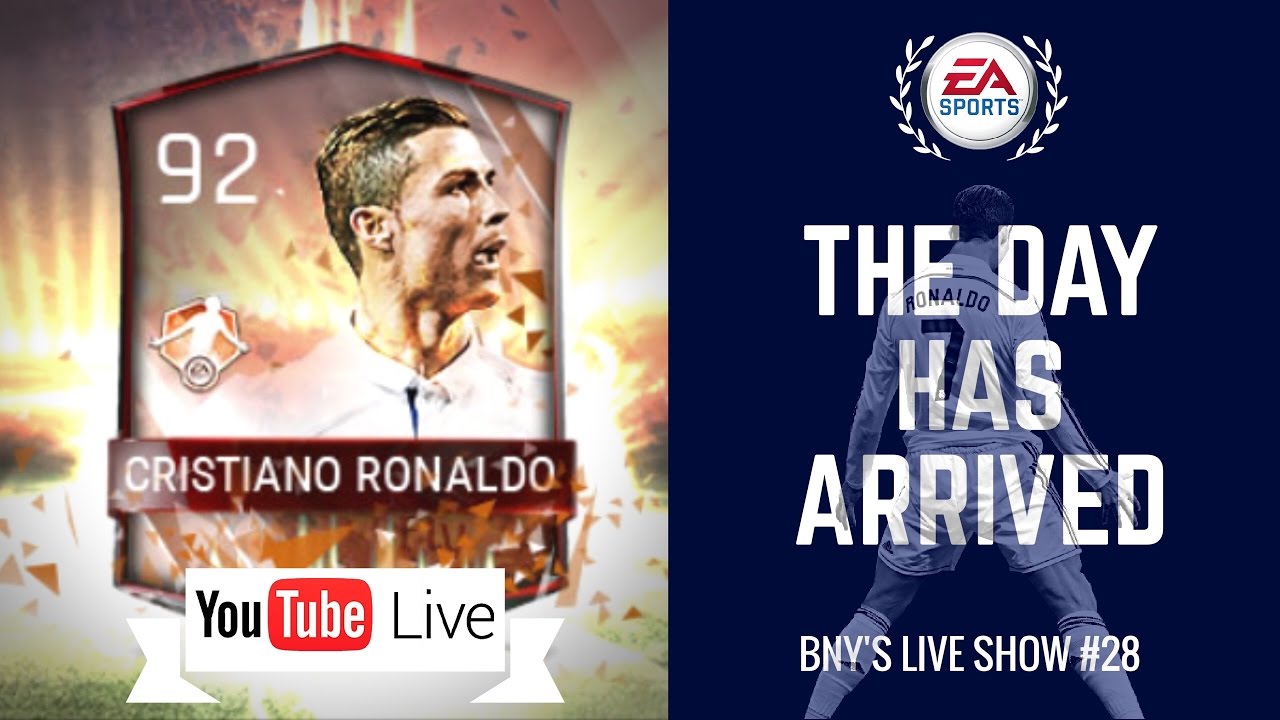 [FULL] LIVE FIFA MOBILE 17 ALL PRO PACK OPENING HUNT FOR MOTM CR7! LET'S GO! | FIFA Mobile