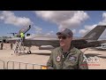 Interview with F-35 pilot and CO of 3 Squadron   Edinburgh Airshow 2019