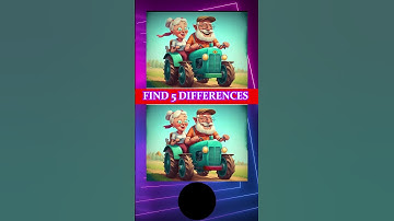 Find The 5 Differences #193 Old Farmer