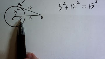 (Geometry) Circles -- Tangent Properties
